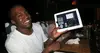 Kanye West with Ipad