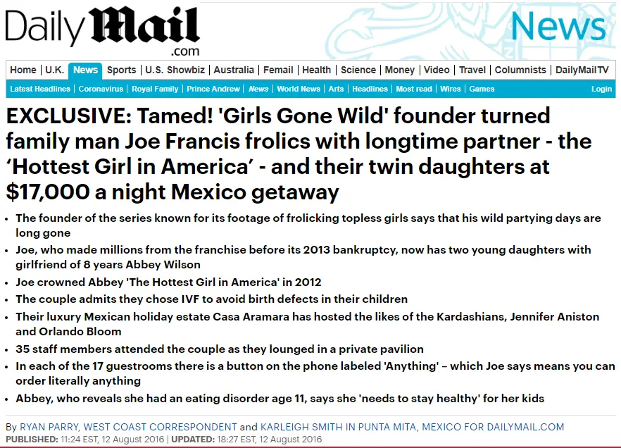 EXCLUSIVE: Tamed! Girls Gone Wild in Casa Aramara
